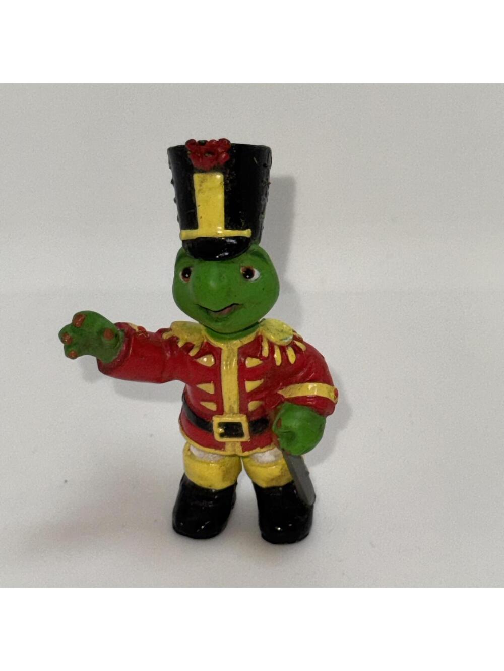 Vintage Franklin the Turtle Figure 3.5" Guard Outfit Sword Military PVC Book